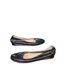 FS NY Italian patent leather flat size 9